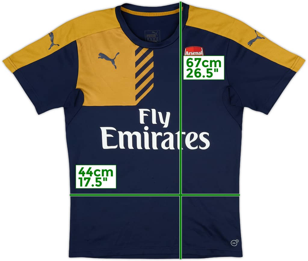 2015-16 Arsenal Puma Training Shirt - 5/10 - (S)