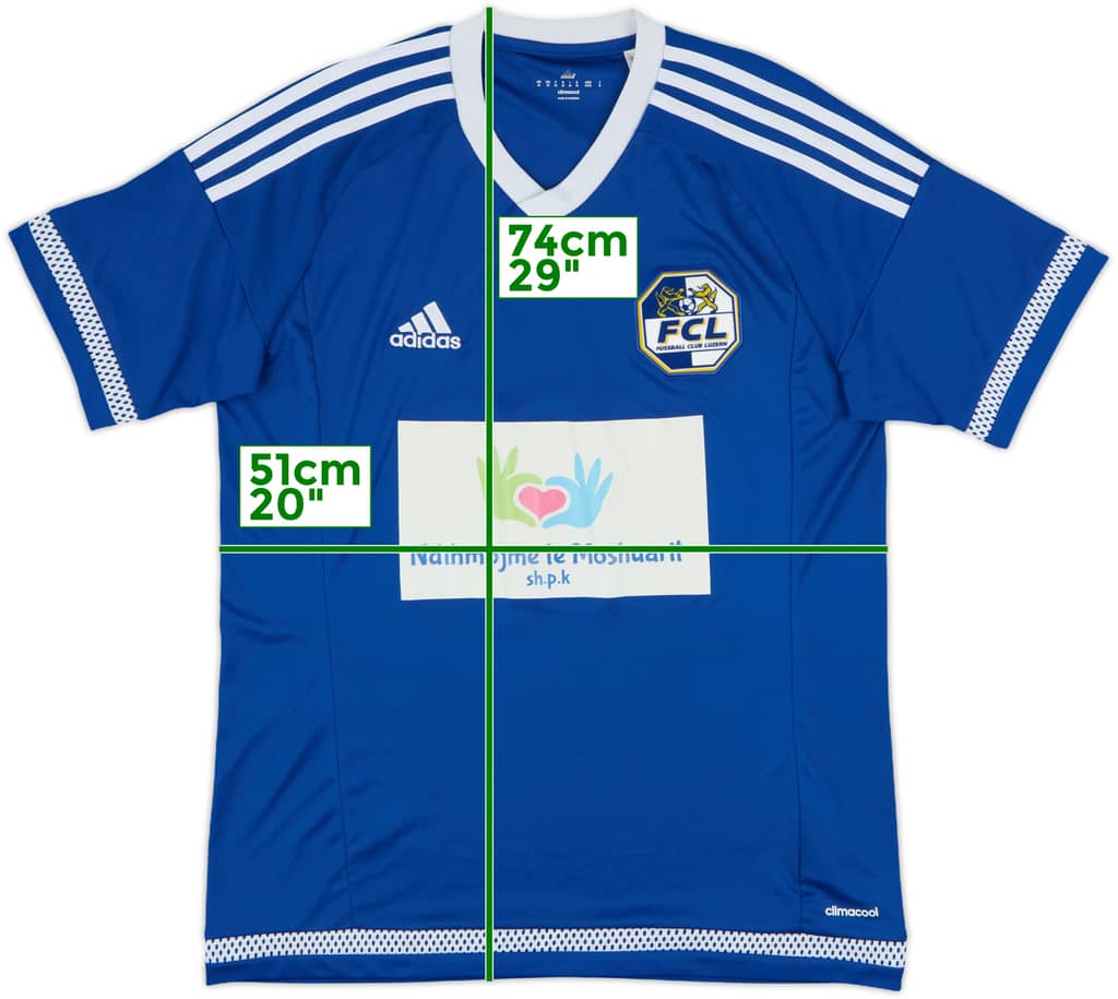 2015-16 FC Luzern Home Shirt - 8/10 - (M)
