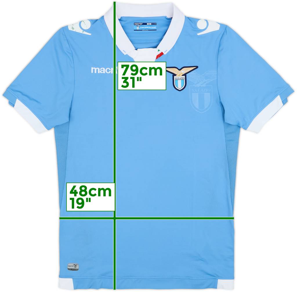 2014-15 Lazio Home Shirt - 8/10 - (XL)