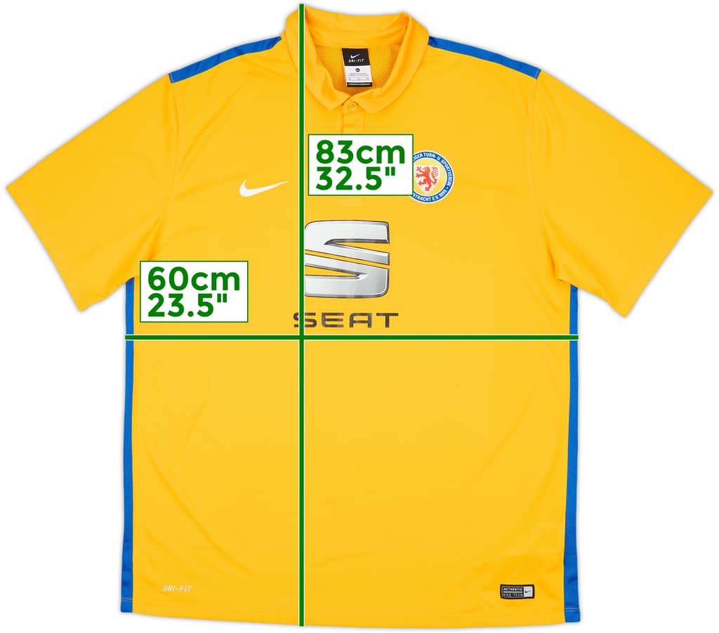 2015-16 Eintracht Braunschweig Home Shirt - 8/10 - (XL)