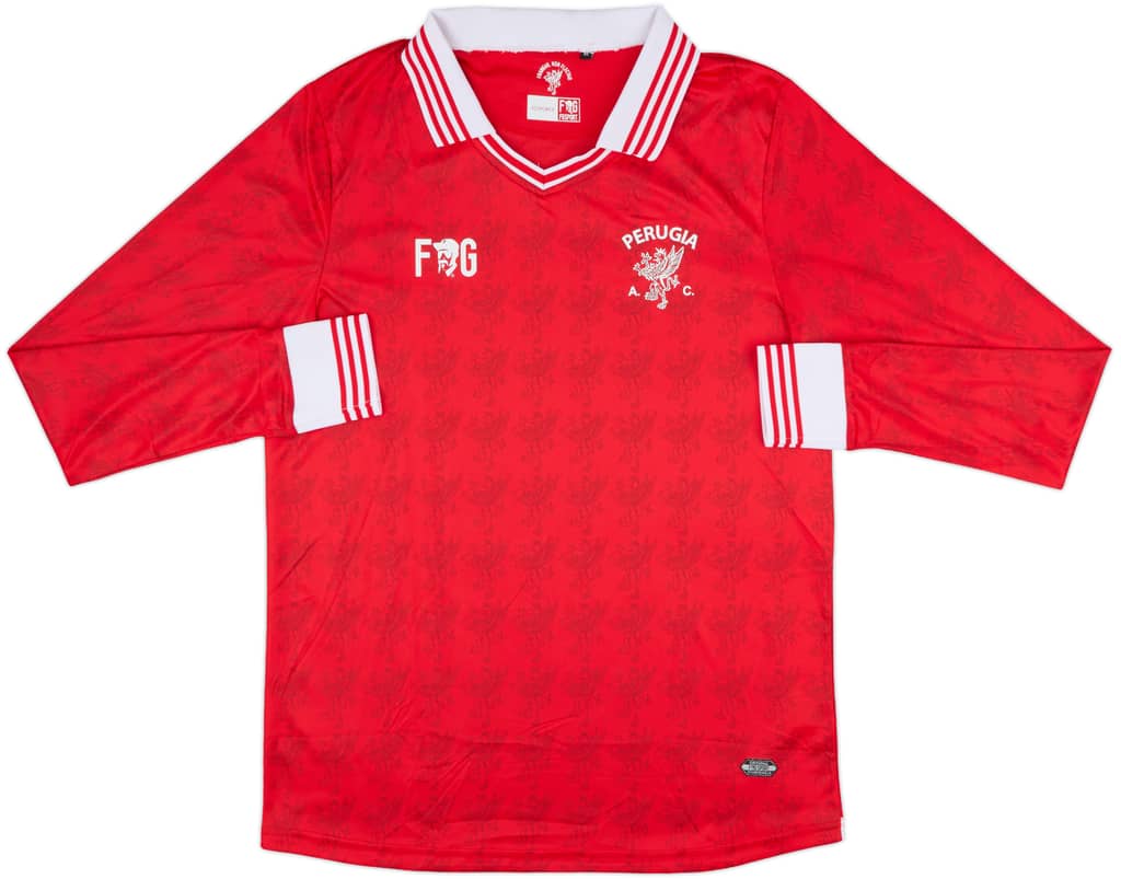 2017-18 Perugia Home L/S Shirt - 8/10 - (XL)