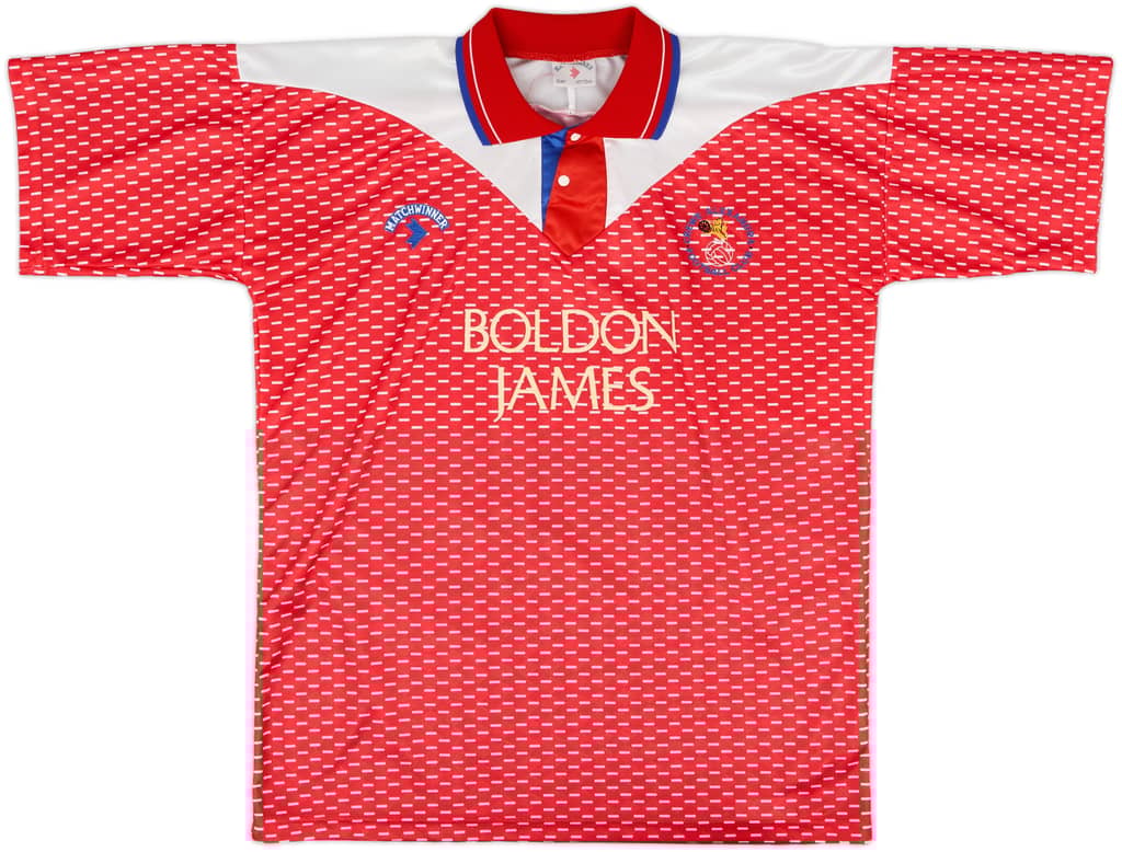 1992-93 Crewe Alexandra Home Shirt - 8/10 - (L)