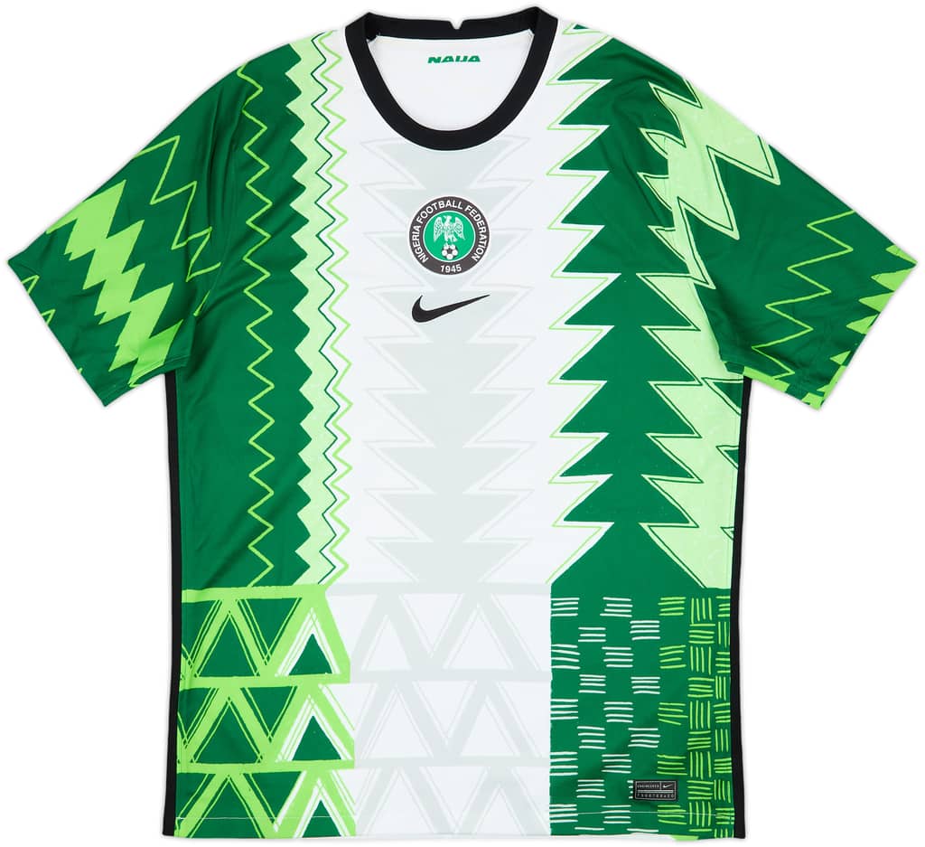2020-21 Nigeria Home Shirt - 8/10 - (L)
