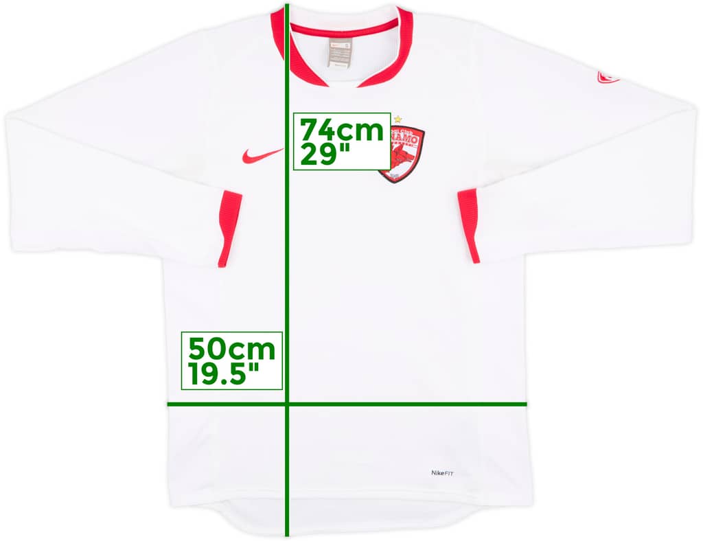 2008-09 Dinamo Bucuresti Third L/S Shirt - 9/10 - (S)