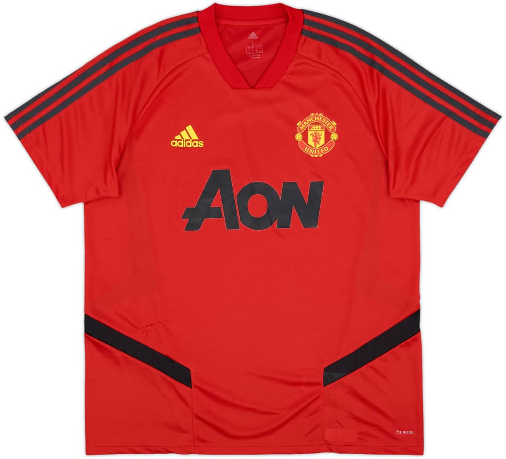 2019-20 Manchester United adidas Training Shirt - 8/10 - (L)