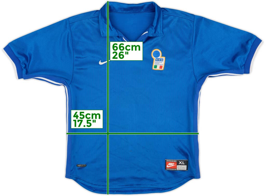 1997-98 Italy Home Shirt - 7/10 - (XL.Boys)
