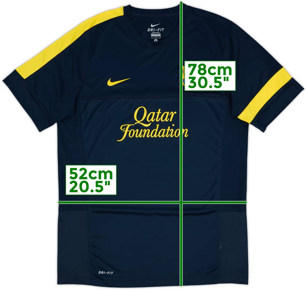 2012-13 Barcelona Nike Training Shirt - 10/10 - (L)