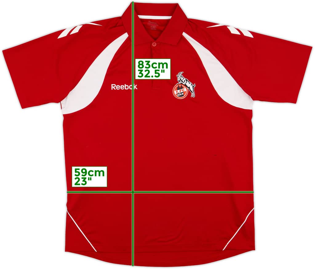 2008-09 FC Koln Reebok Polo Shirt - 7/10 - (XL)