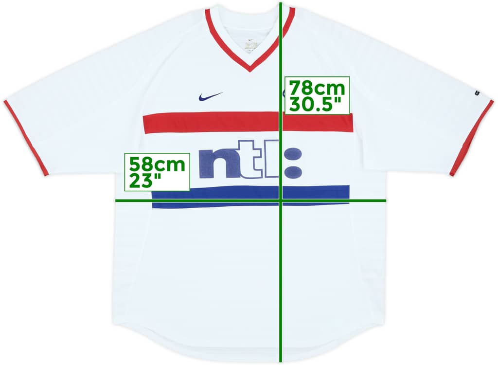 2000-01 Rangers Away Shirt - 8/10 - (L)