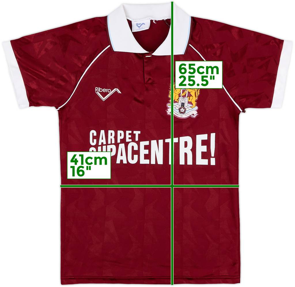 1992-93 Northampton Home Shirt - 9/10 - (L.Boys)