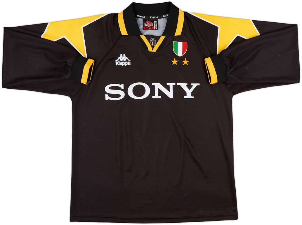 1995-96 Juventus Third L/S Shirt - 9/10 - (XL)