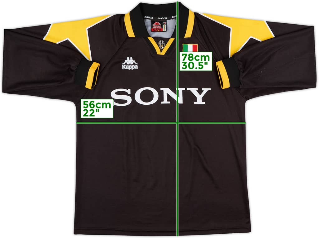 1995-96 Juventus Third L/S Shirt - 9/10 - (XL)
