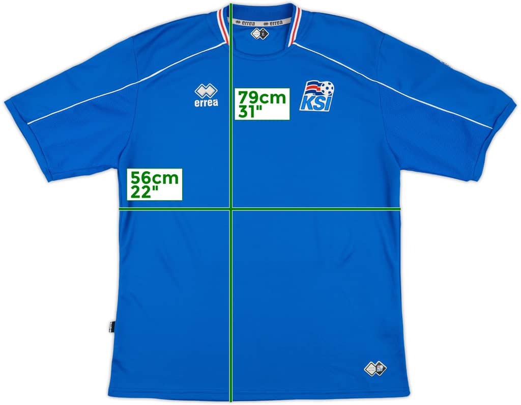 2008-10 Iceland Home Shirt - 9/10 - (XL)