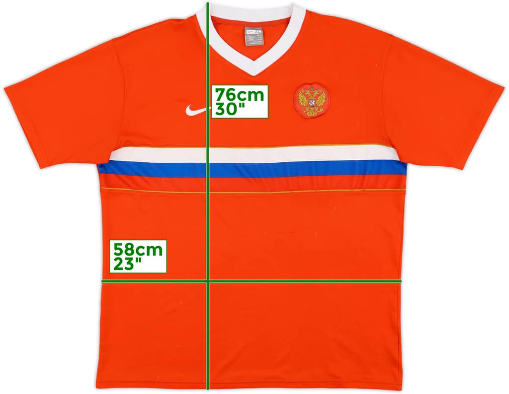 2008 Russia Basic Away Shirt - 6/10 - (XL)
