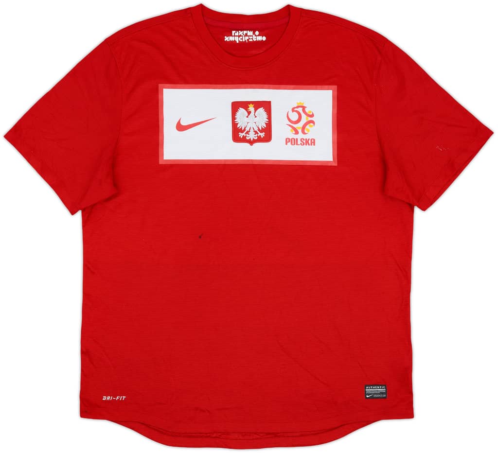 2012-13 Poland Away Shirt - 6/10 - (XL)