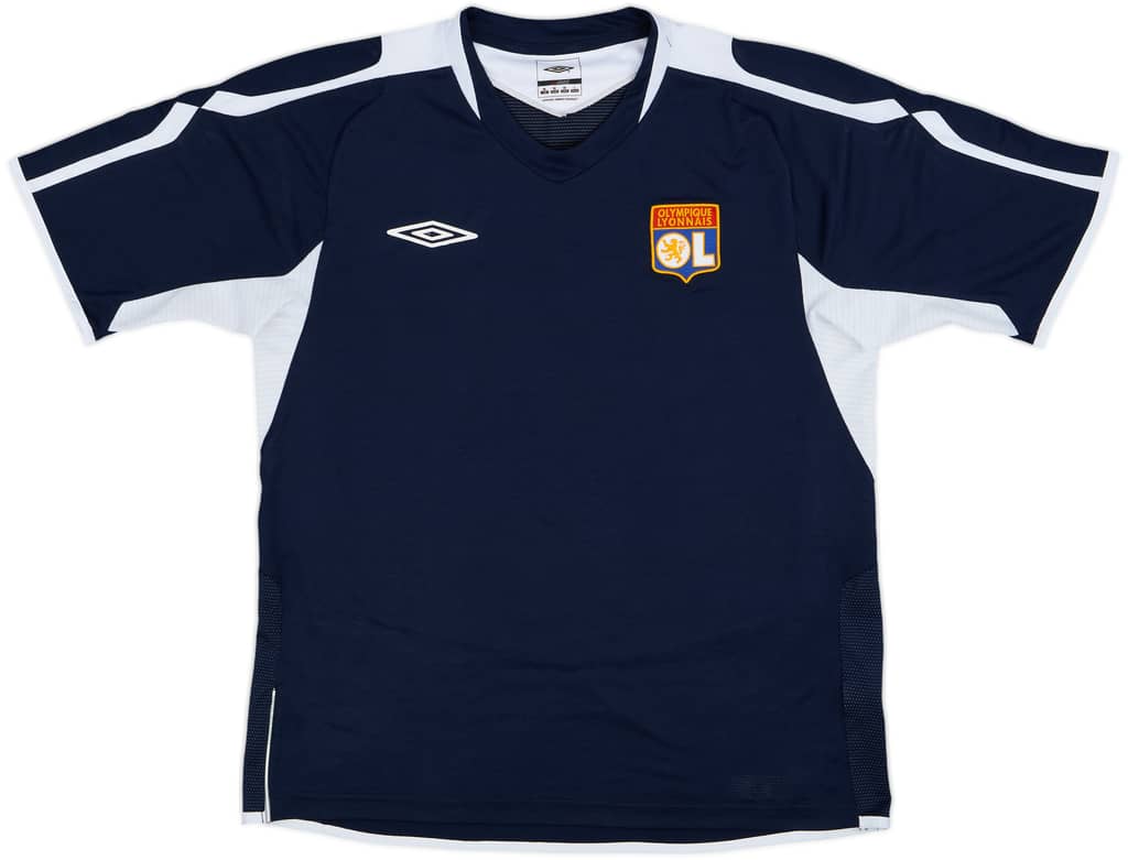 2006-08 Lyon Umbro Training Shirt - 9/10 - (M)