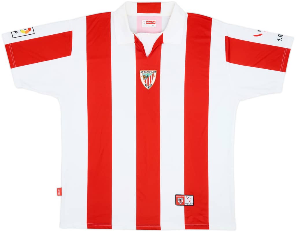 2007-08 Athletic Bilbao Home Shirt - 9/10 - (XXL)