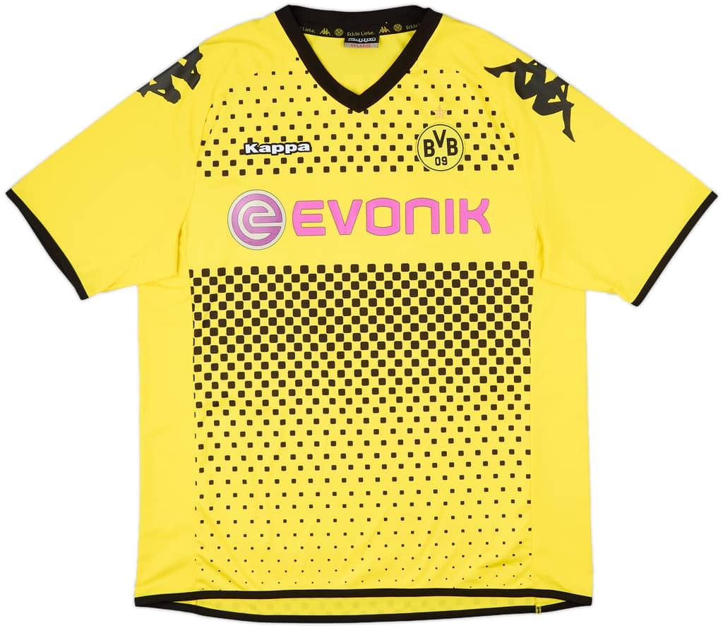 2011-12 Borussia Dortmund Home Shirt Lewandowksi #9 - 8/10 - (XXL)