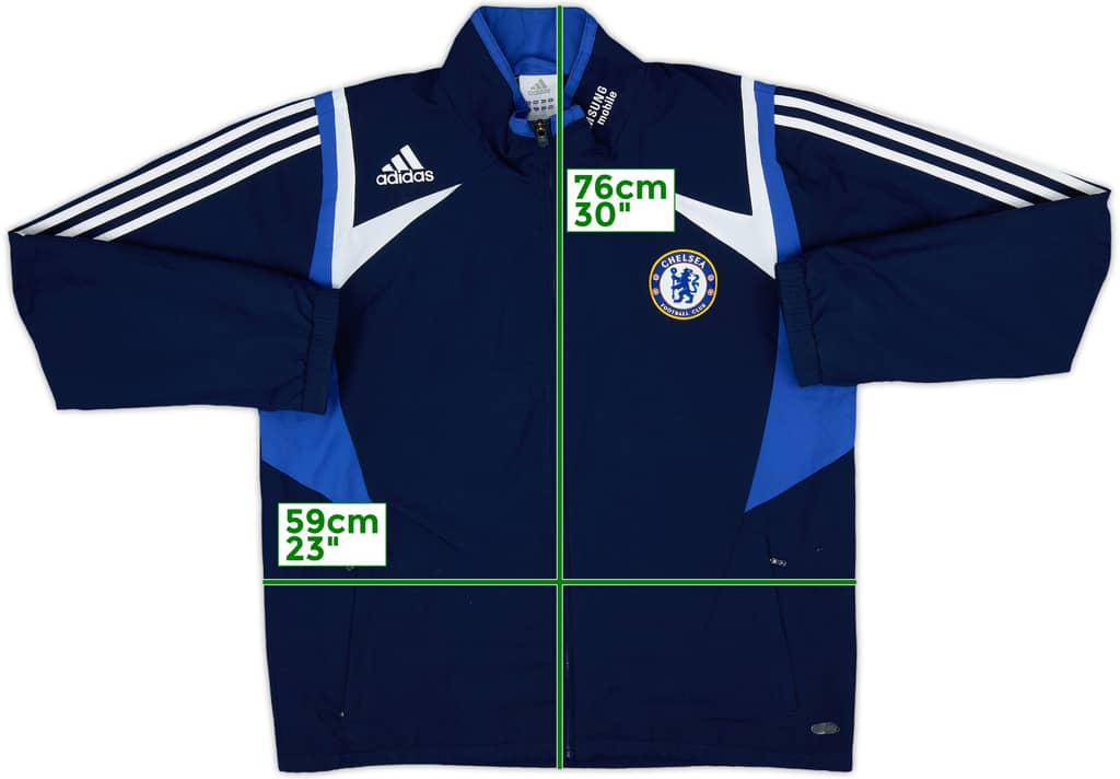 2007-08 Chelsea adidas Track Jacket - 8/10 - (L)