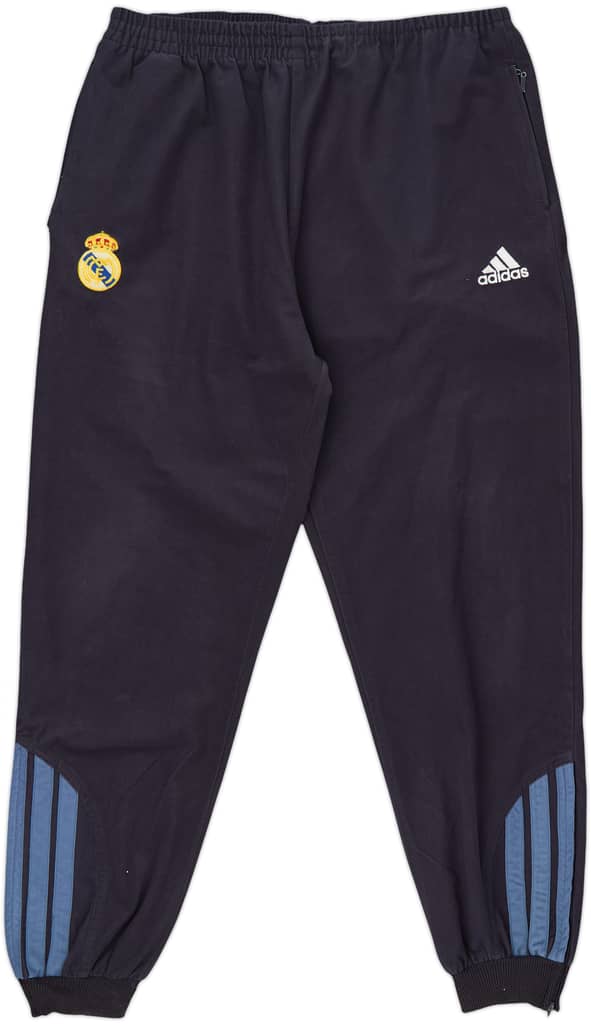 2001-02 Real Madrid adidas Track Pants/Bottoms - 7/10 - (XXL)