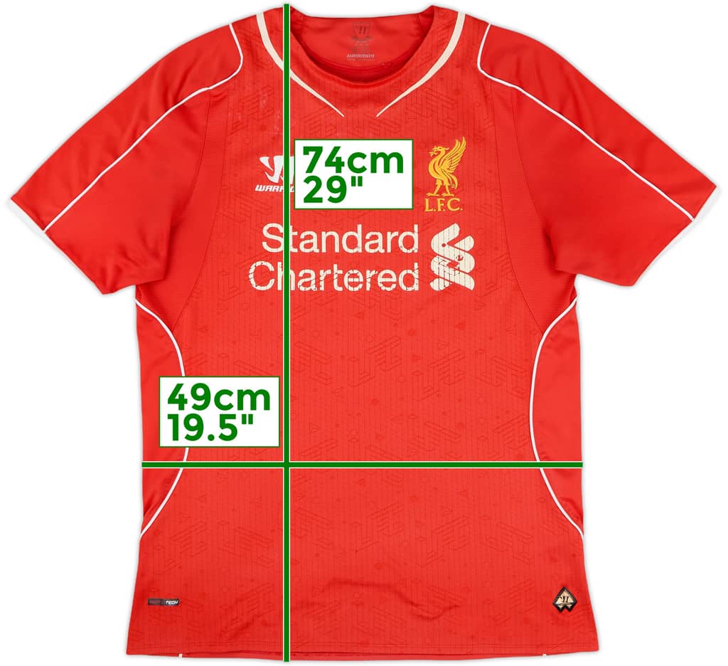 2014-15 Liverpool Home Shirt - 5/10 - (M)