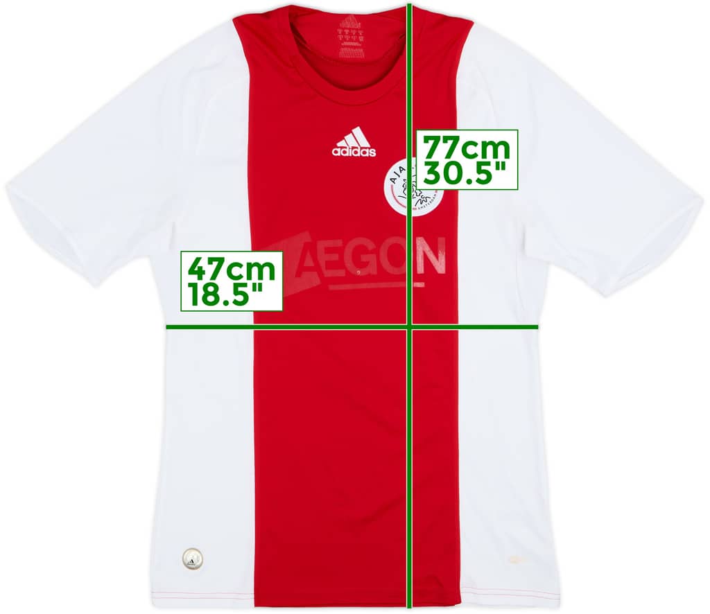 2008-09 Ajax Home Shirt - 4/10 - (M)