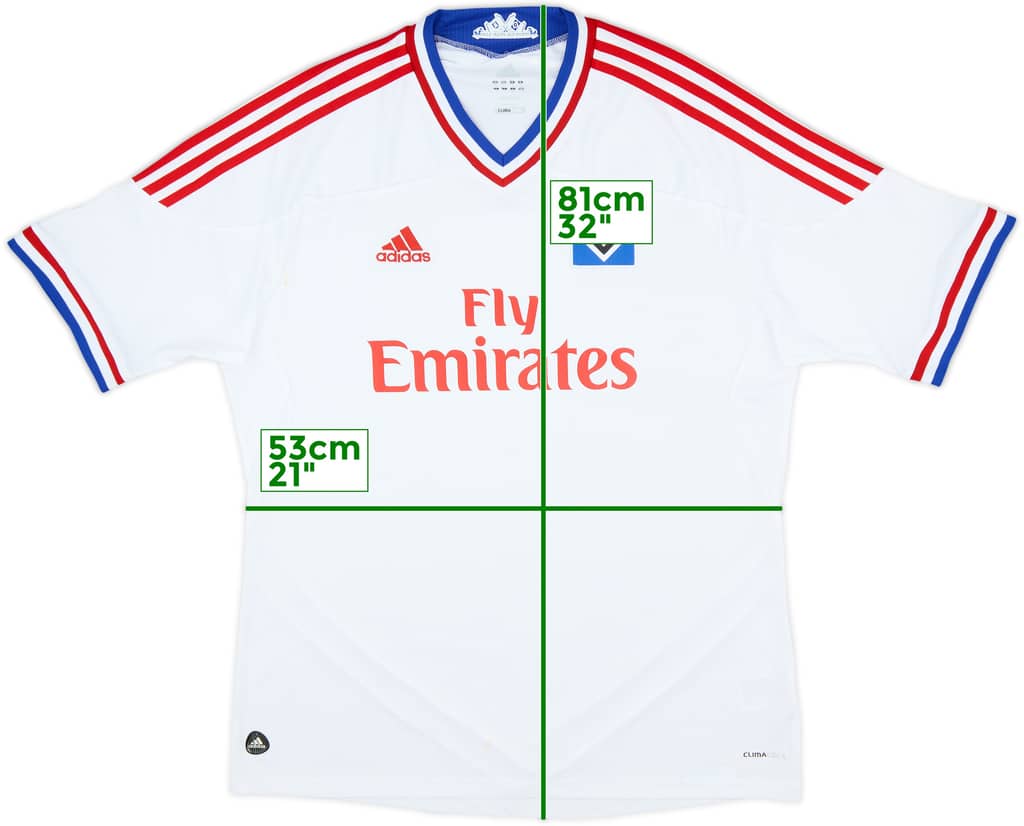 2011-12 Hamburg Home Shirt - 8/10 - (XL)