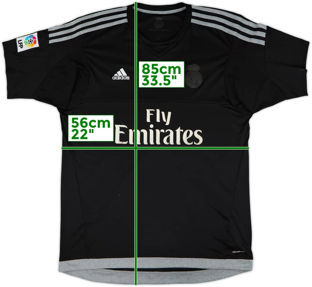 2015-16 Real Madrid GK Shirt - 3/10 - (XL)