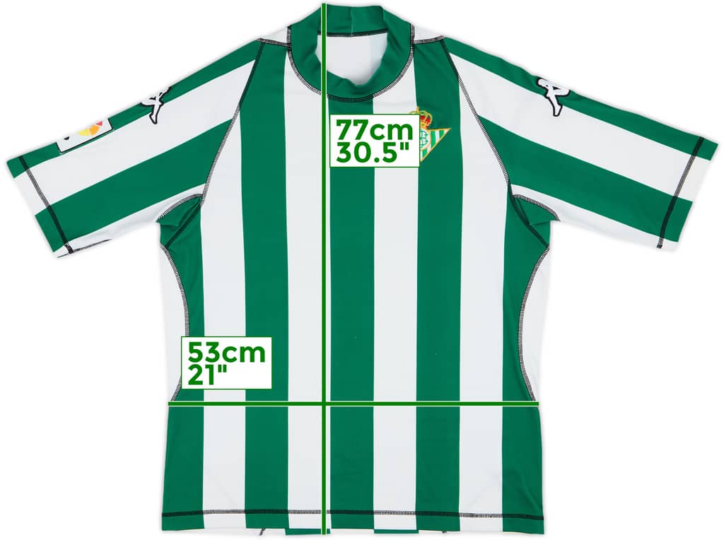 2003-04 Real Betis Home Shirt - 8/10 - (L)