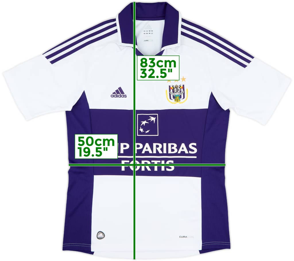 2011-12 Anderlecht Home Shirt - 9/10 - (M)