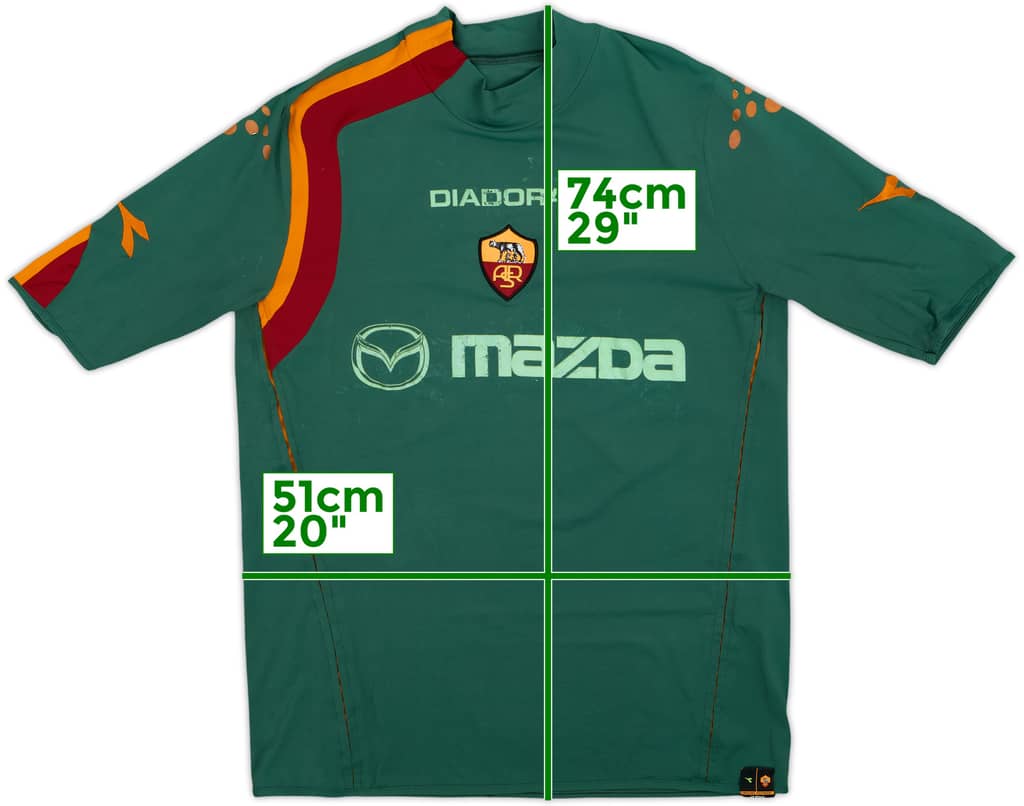 2004-05 Roma Fourth Shirt - 5/10 - (L)