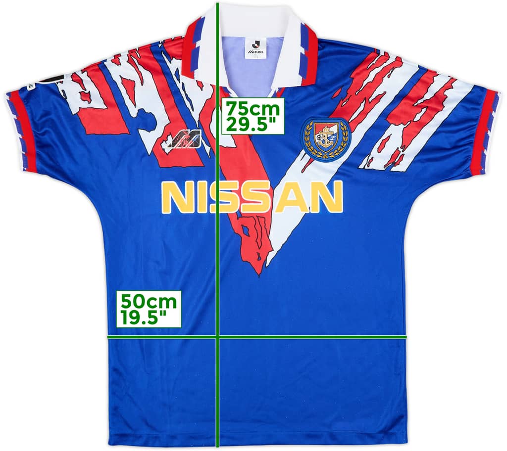 1993-94 Yokohama Marinos Home Shirt - 6/10 - (M/L)