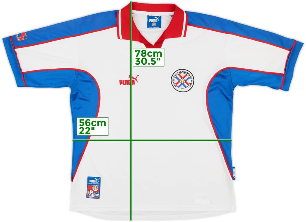 1999-00 Paraguay Away Shirt - 7/10 - (L)