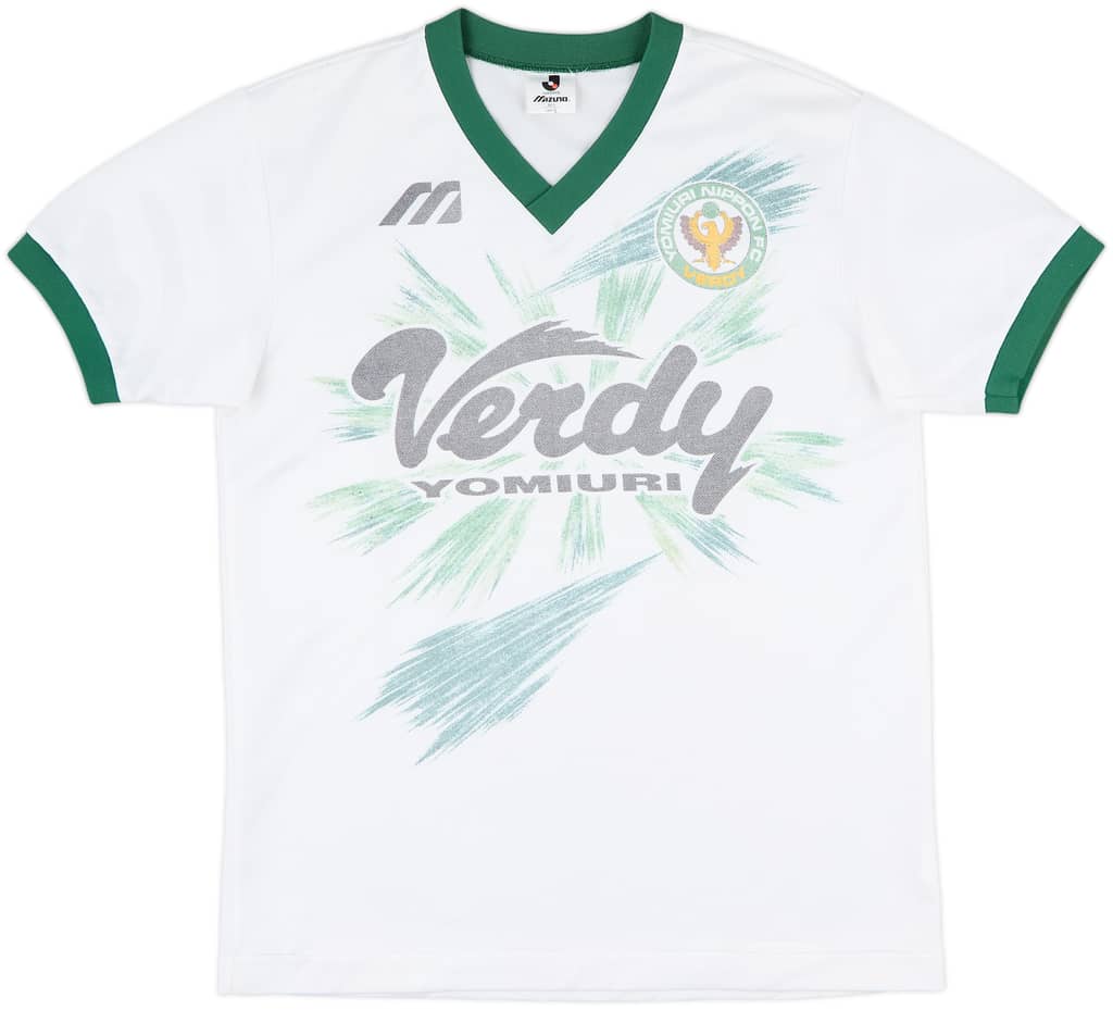 1993-95 Verdy Kawasaki Mizuno Training Shirt - 6/10 - (M/L)