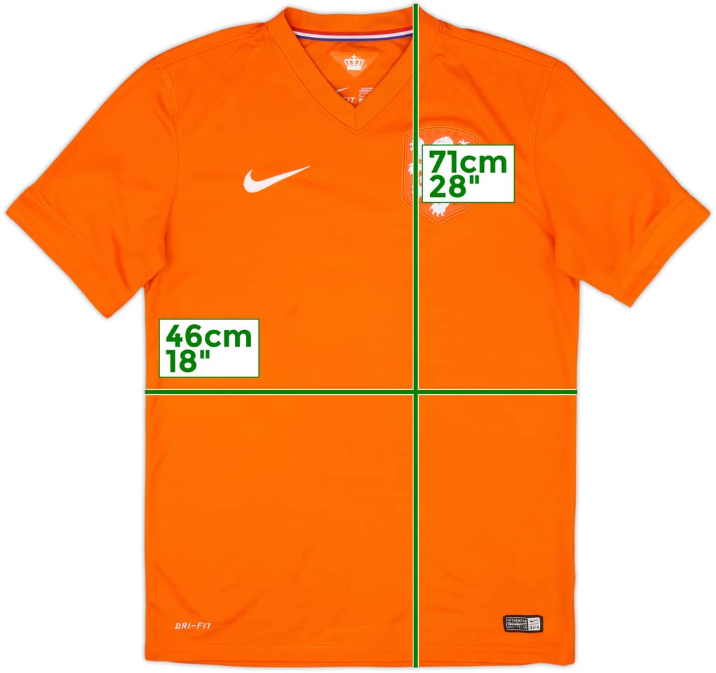 2014-15 Netherlands Home Shirt - 8/10 - (S)