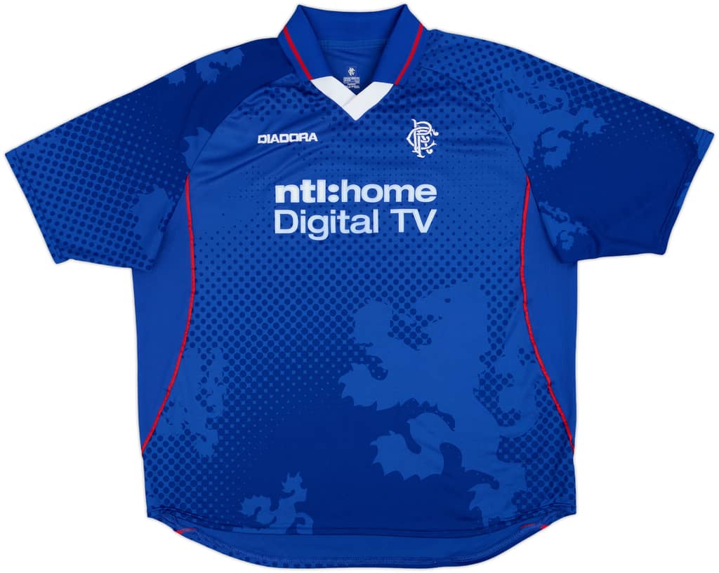 2002-03 Rangers Home Shirt - 8/10 - (XXL)
