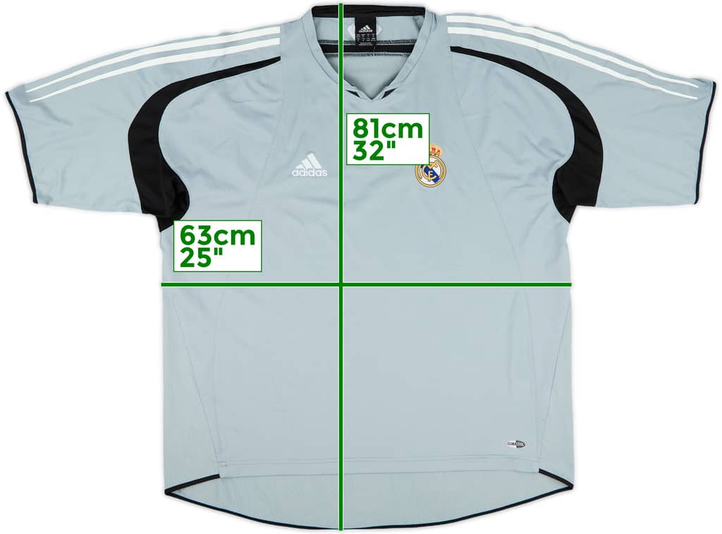 2004-05 Real Madrid adidas Training Shirt - 9/10 - (XL)
