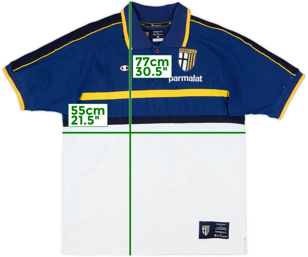 2000-01 Parma Champion Polo Shirt - 5/10 - (M)