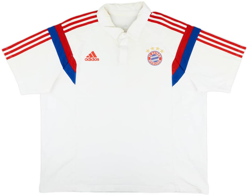 2014-15 Bayern Munich adidas Polo Shirt - 9/10 - (XXL)