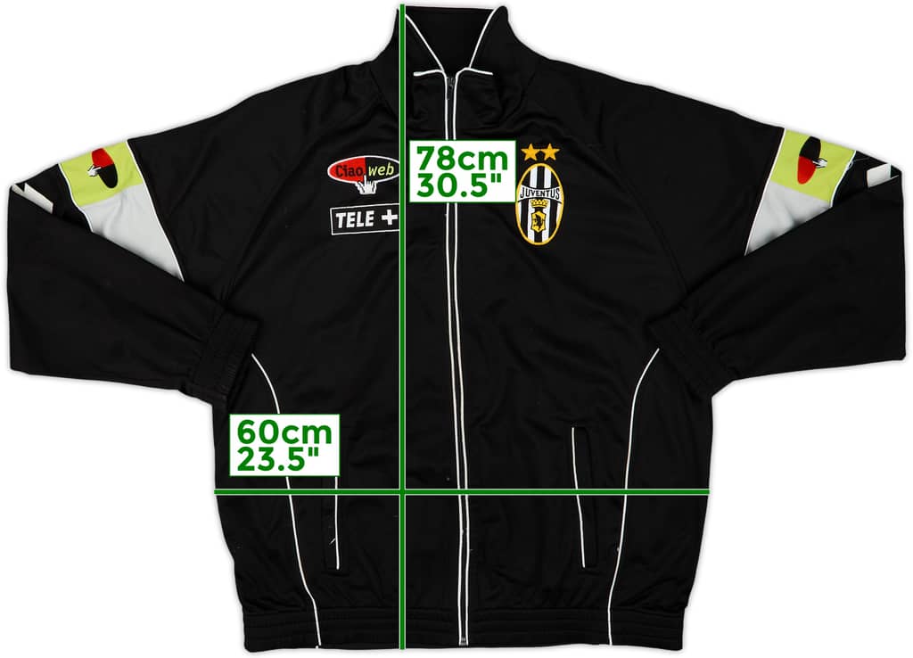 2001-02 Juventus 'Ciaoweb' Lotto Track Jacket - 8/10 - (XL)