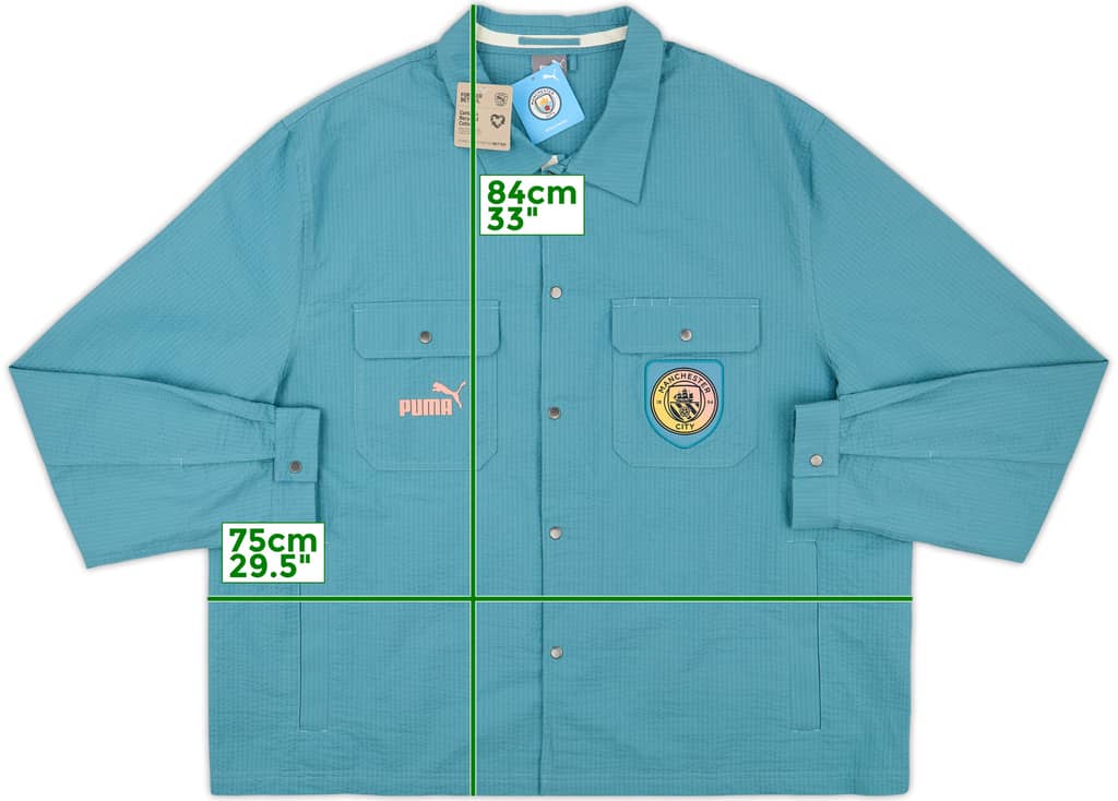 2024-25 Manchester City Puma NG Definitely City Coach Jacket (XXL)