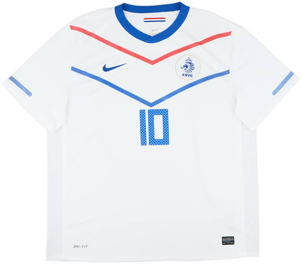 2010-11 Netherlands Away Shirt Sneijder #10