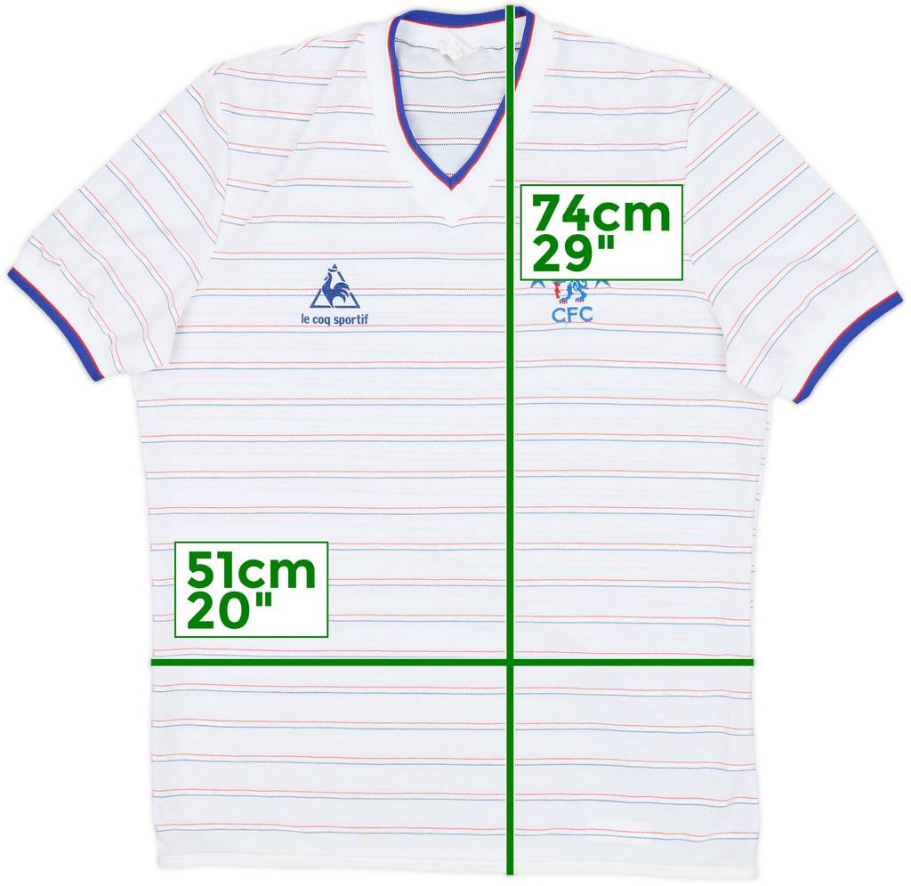 1984-86 Chelsea Away Shirt - 10/10 - (M)