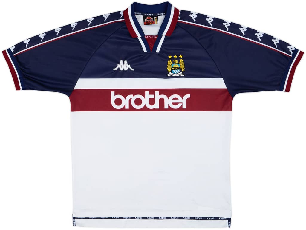 1997-98 Manchester City Away Shirt - 8/10 - (XL)