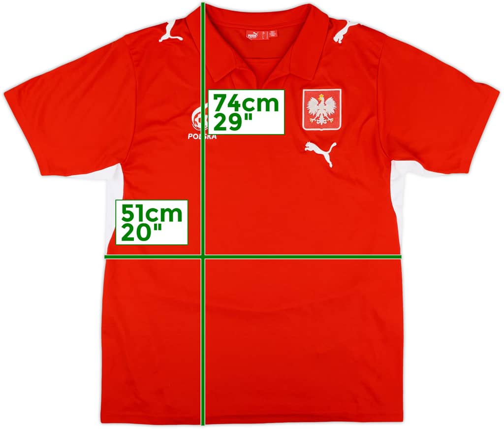 2008 Poland Away Shirt - 8/10 - (M)