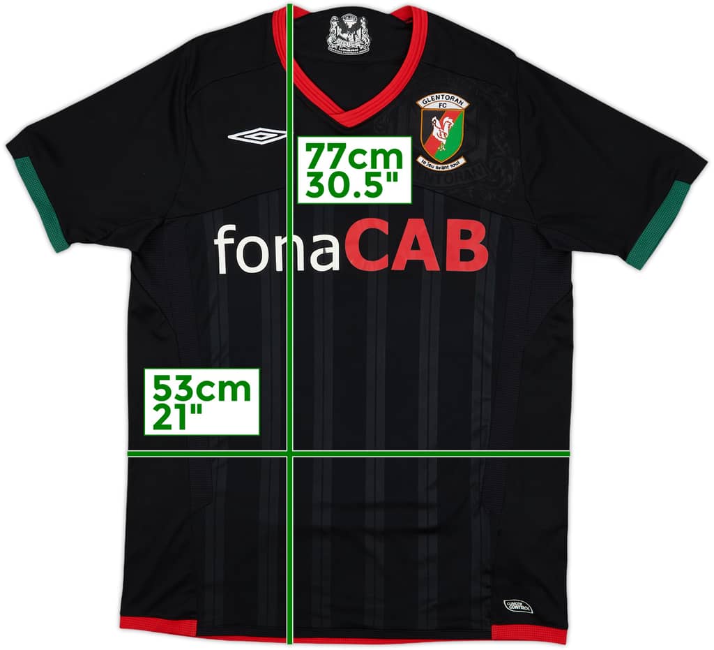 2009-11 Glentoran Away Shirt - 6/10 - (L)