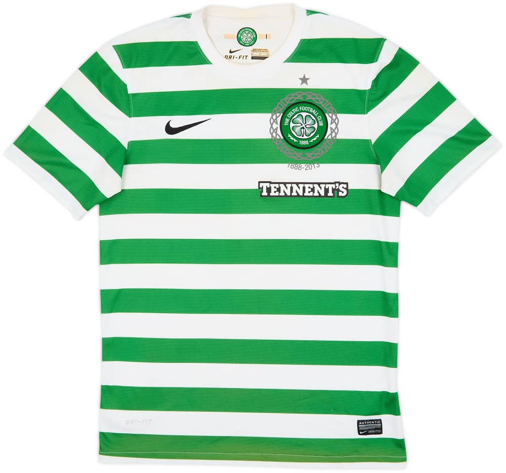 2012-13 Celtic '125th Anniversary' Home Shirt - 6/10 - (S)