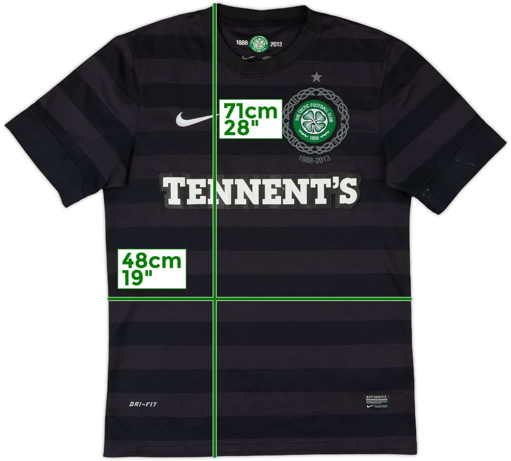 2012-13 Celtic '125th Anniversary' Away Shirt - 5/10 - (S)