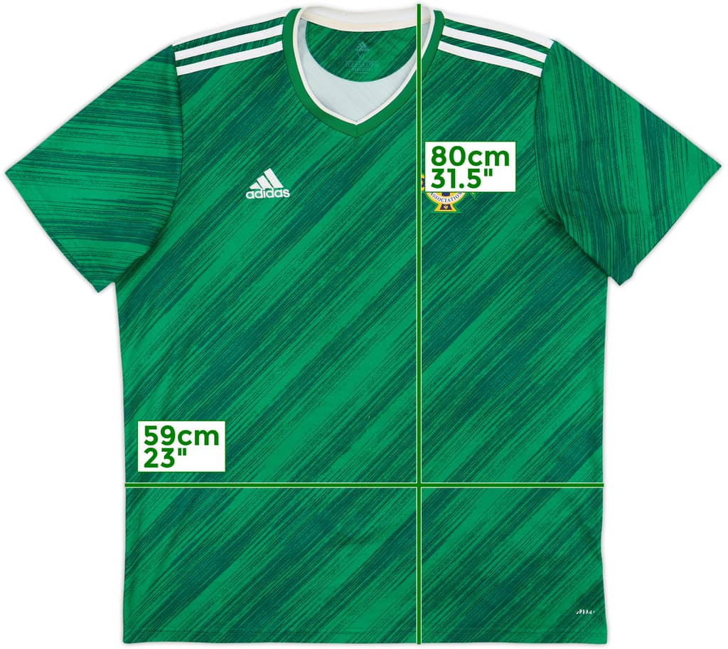 2020-22 Northern Ireland Home Shirt - 6/10 - (XL)