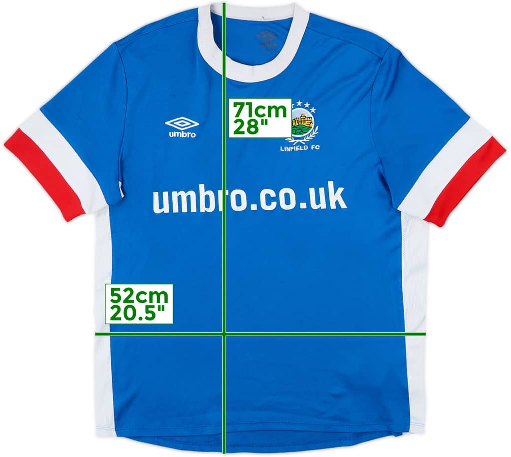 2016-17 Linfield Home Shirt - 7/10 - (L)